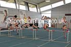 60 metres hurdles, North Eastern Indoor Champs. Photo: David T. Hewitson/Sports for All Pics